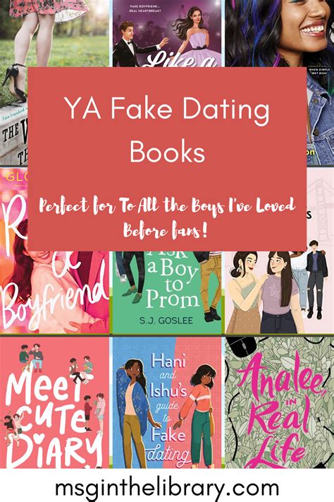 Fake dating ya books